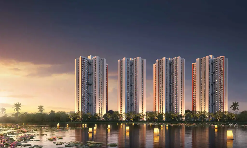 DTC Downtown Rajarhat exterior view high-rise residential towers Kolkata